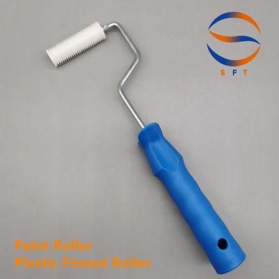 Customized 20mm Diameter Plastic Finned Rolles Paint Tools for FRP