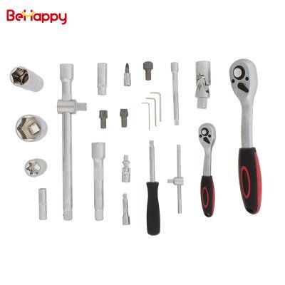 Behappy Combination Spanner Box Tool Kit 108PCS Wrench Socket Set