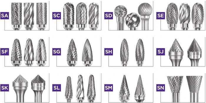 Non-standard Customized Tungsten Carbide Burr with Factory Price