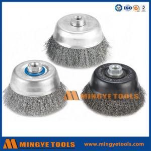 Crimped Knotted Cup Brush/Steel Wire Cup Brush