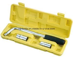 Telescopic Type Wrench with Nonslip Handle and Chrome Plated