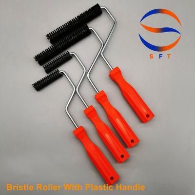 OEM Bristle Rollers with Plastic Handles for Releasing Air Bubbles