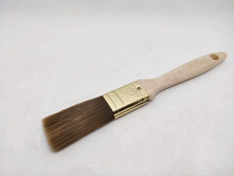 Long Wooden Handle Small Round Paint Brush