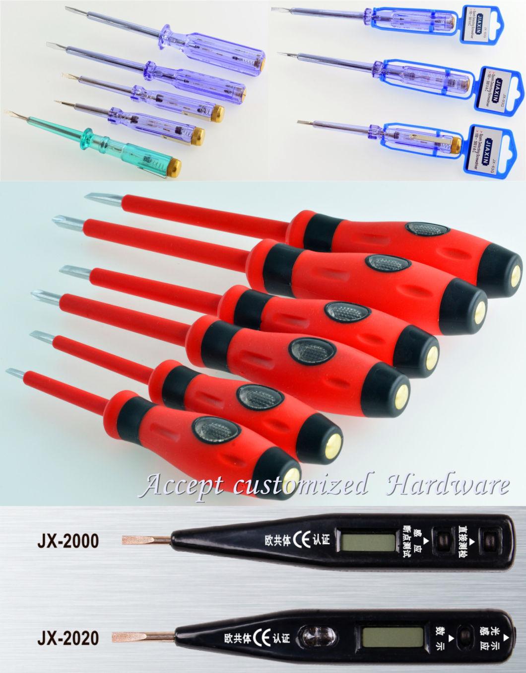 185mm 100-500V Manufactured Voltage Electrical Tester Pen with Ce Neon