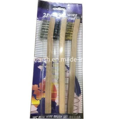 7.5inch Wooden Handle Wire Brush (YY-788)