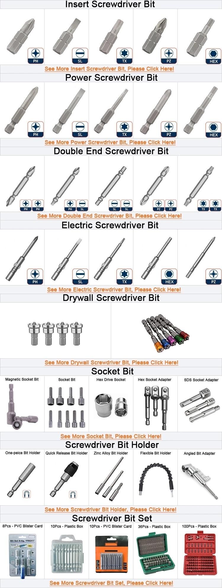 1/4 Inch Hex Shank Magnetic Nut Driver Screwdriver Socket Bit