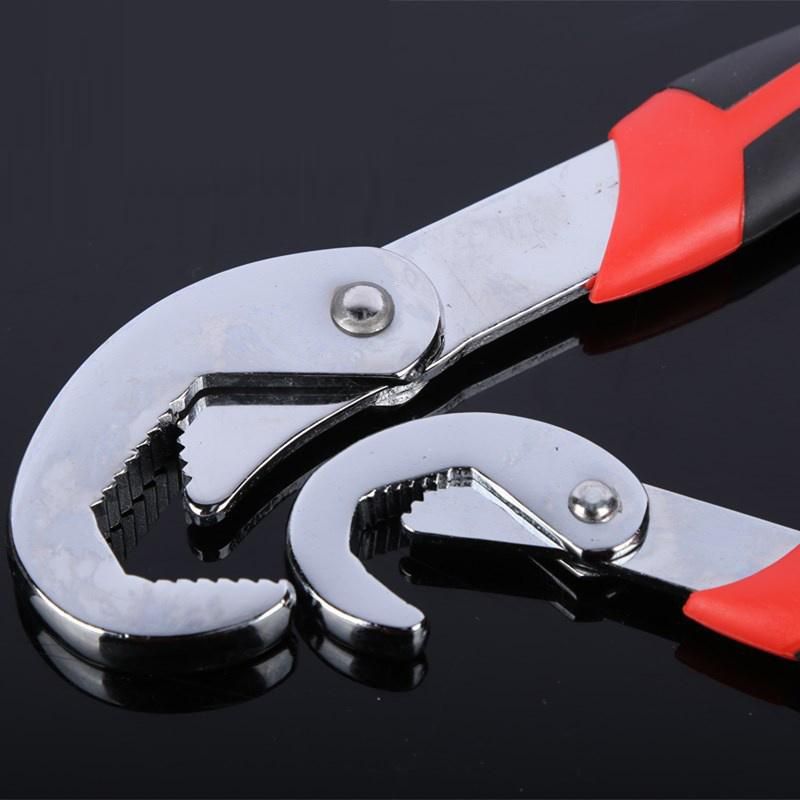 2PCS Portable Adjustable Spanner Quick Snap and Grip 9-32mm Wrench Universal Multi-Function Wrench