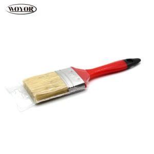 Paint Brush with Red New Material Plastic Handle Bristle