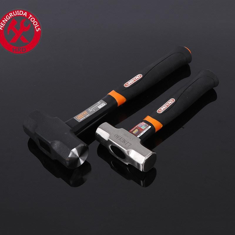 Sledge Hammer W/3-Color Fiberglass Handle