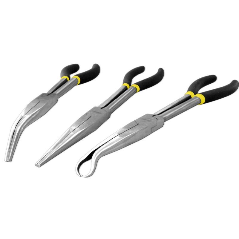 Hand Tools 3PCS Long Reach Pliers Set OEM