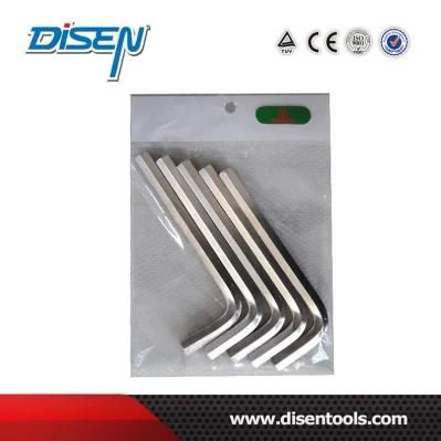 Inch S1/20-1/2 Chromel Plated CRV HRC52 Hex Key