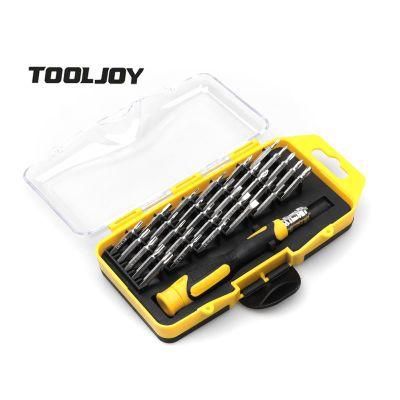 Precision Screwdriver Set 31PCS Screwdriver Impact Bits with Screw Driver Made of S2 Steel/CRV