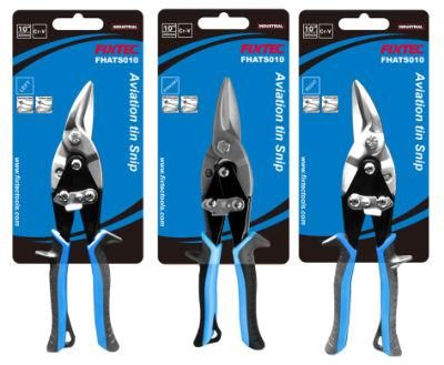 Fixtec 10&quot; CRV Hand Tools Aviation Tin Snips