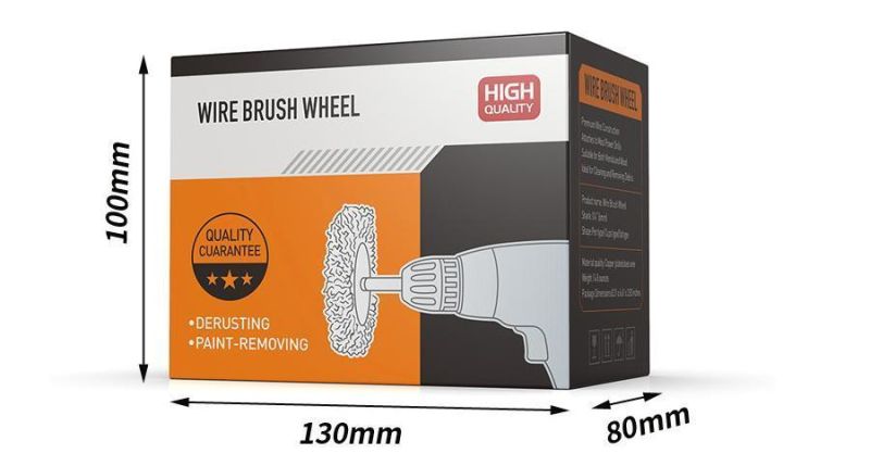 Rod Steel Wire Brush Grinding Wheel Polishing Brush Electric Grinding Electric Drill Steel Wire Brush Set