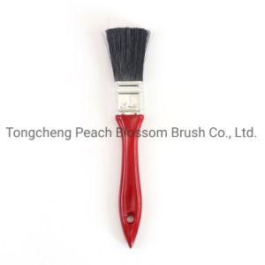 Black Bristle Brush Wire Red Wooden Handle Paint Brush for Decoratng