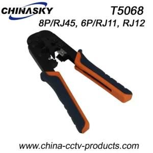 Cutter-Stripper-Crimper in One RJ45 Cable Crimper (T5068)