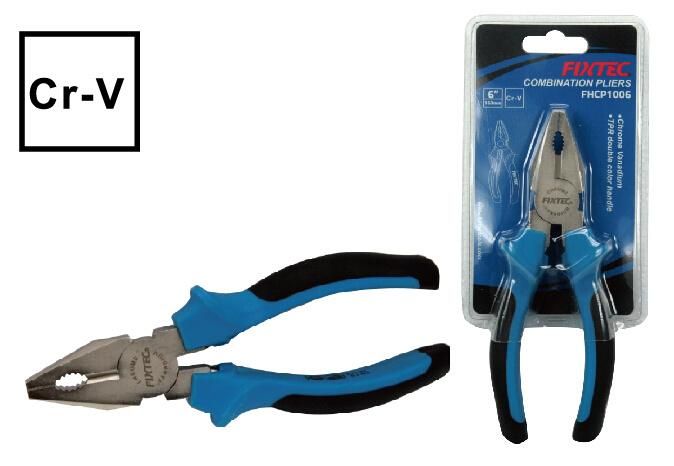 6 Inch Hand Tools Chrome Vanadium Combination Plier