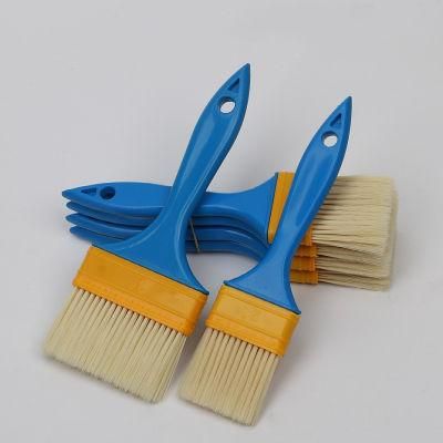 Flat Paint Brush with Plastic Handle