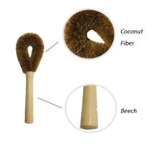 Cleaning Brush Set of Kitchen Cleaning Tools with Wooden Handle