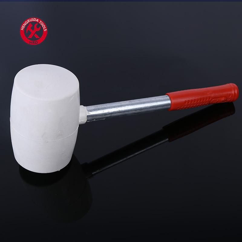 Rubber Hammer Mallet with Steel Handle 24oz