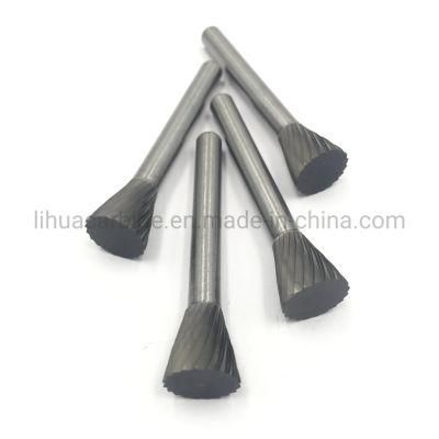 N1213m06 Inverted Cone Hard Alloy Carbide Rotary Burr Cutter