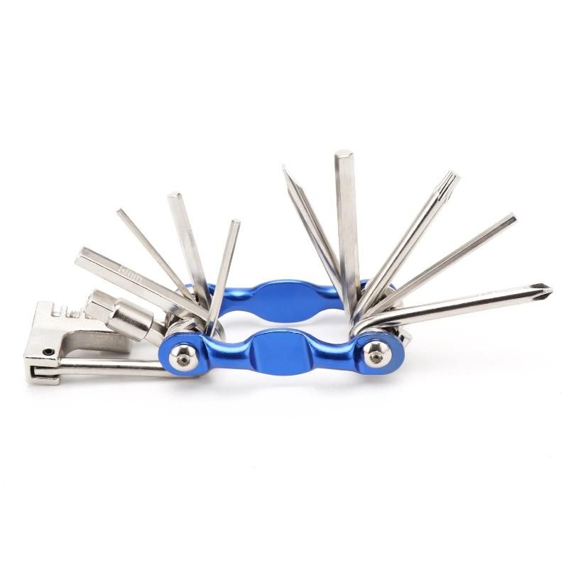 Multifunction 11 in 1 Portable Bicycle Repairing Set Bike Repair Tool Kit Wrench Screwdriver