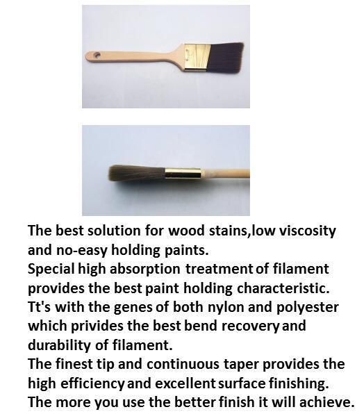 High Quality Professional Synthetic Paint Brush/Purdy Paint Brush Flat