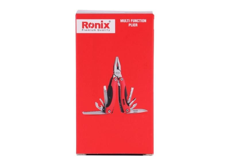 Ronix Hand Tools Model Rh-1191 Drilling and Screwdriver Multi-Functional Plier Combination Plier