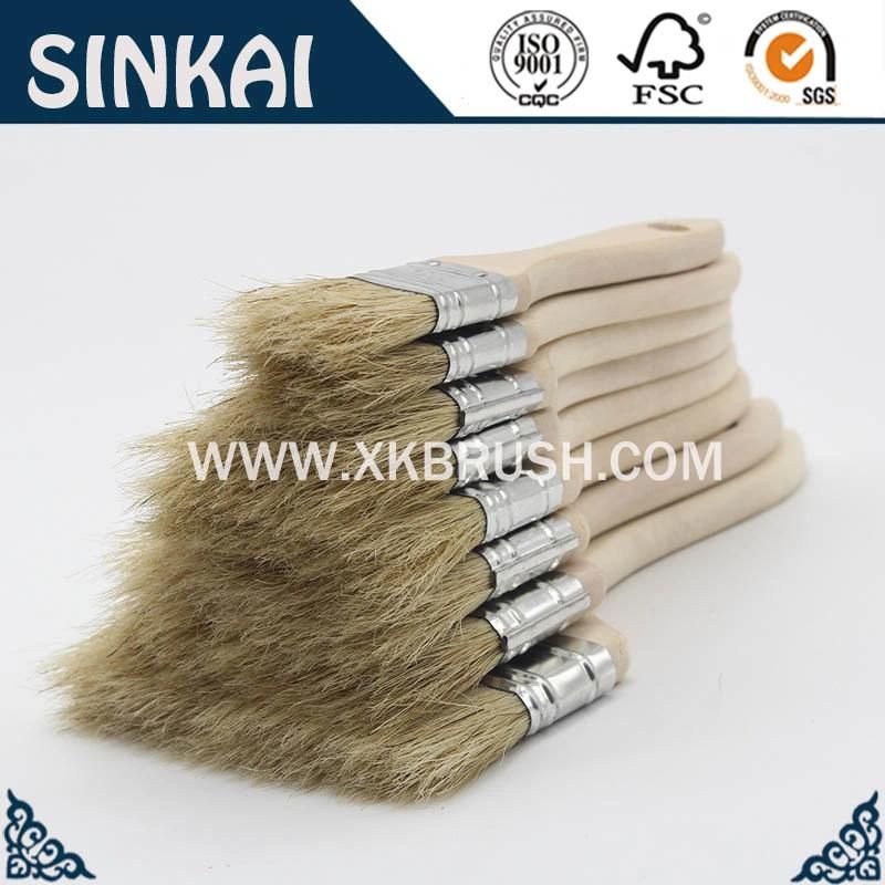 Cheap Brush / 641 Pure Bristle Brush Wooden Handle