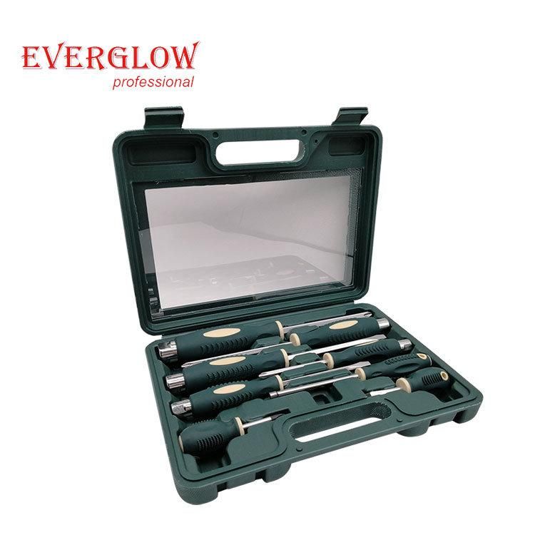 8PC Go-Thru Pound-Thru Screwdriver Set Screwdriver Slotted Phillips
