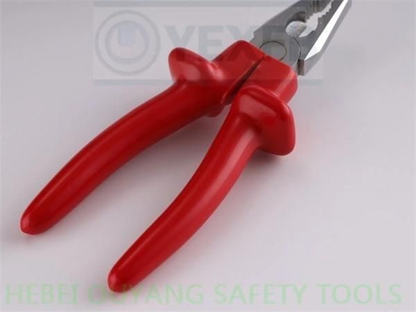 VDE 1000V 8" Lineman/Combination Pliers, Insulated/Insulation/Electrical Tools, IEC/En60900