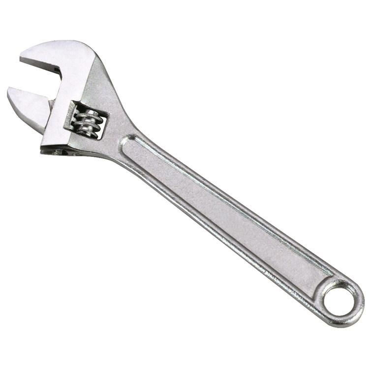 Carbon Steel Adjustable Spanner Wrench with Dipped Handle