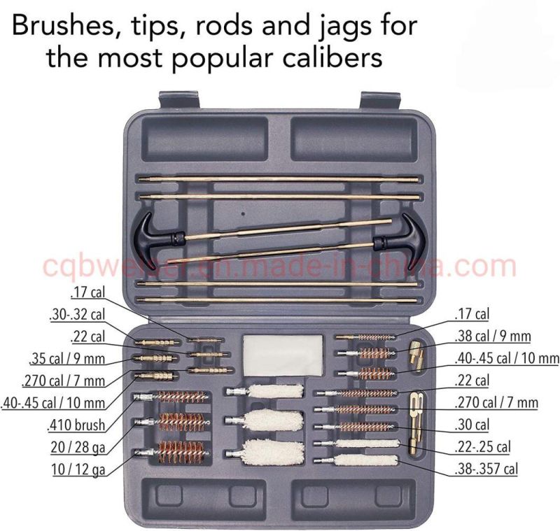 Multifunction Hunting Accessories 9mm Rifle Universal Gun Cleaning Kit