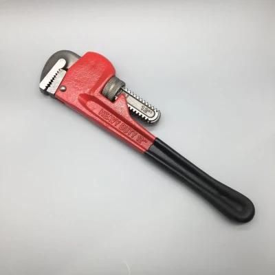 Heavy Duty Adjustable Wrench Hand Tools 12&quot; 14&quot; 16&quot; Steel Customized Pipe Wrench