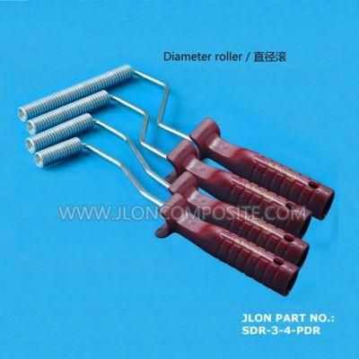 FRP Tools Aluminum Fiberglass Bubble Roller for FRP Laminate