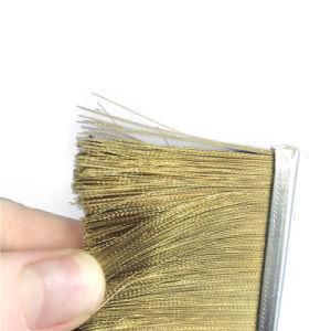 Industrial Row Long Mechanical Cleaning Dust Polishing Steel Wire Strip Brush