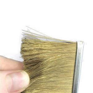 Industrial Row Long Mechanical Cleaning Dust Polishing Steel Wire Strip Brush
