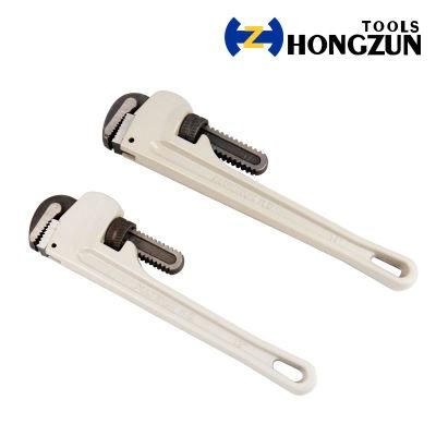 10 Inch Aluminium Alloy Pipe Wrench with Drop Forged Jaws
