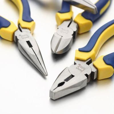OEM Acceptable Carbon Steel Combination Pliers with Color Handle