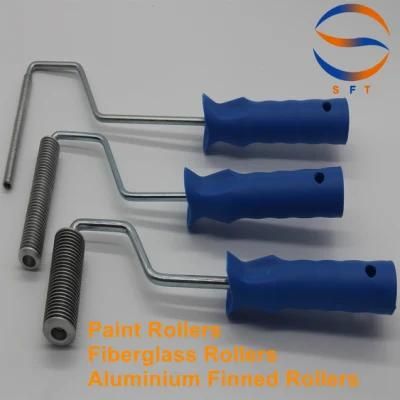 30mm Diameter 75mm Length Aluminum Grooved Rollers for FRP