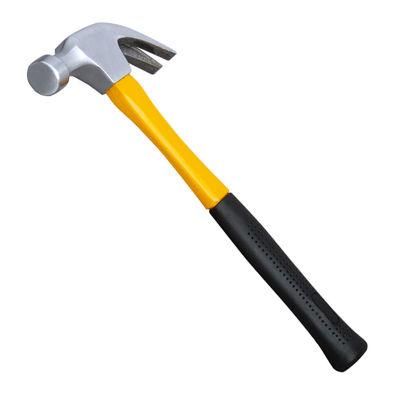 Hautine High Quality Claw Hammer W/Fibre Glass Handle