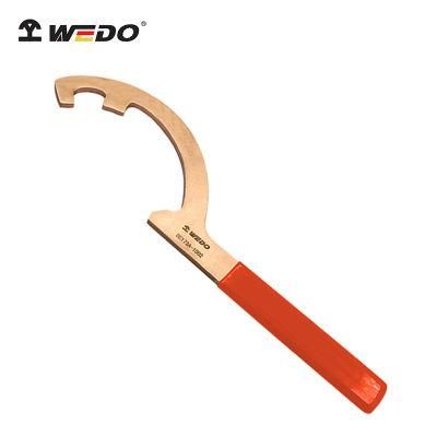 Wedo Non Sparking Beryllium Bronze Alloy Hook Wrench