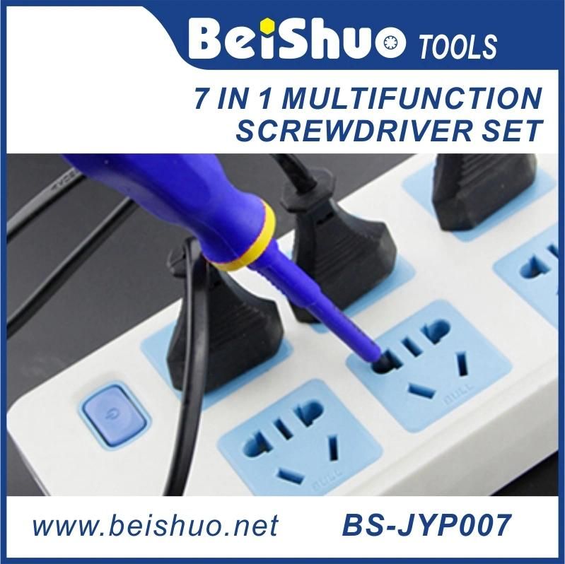 7 in 1/9PCS Multi-Function Electrical Screwdriver Set 1000V