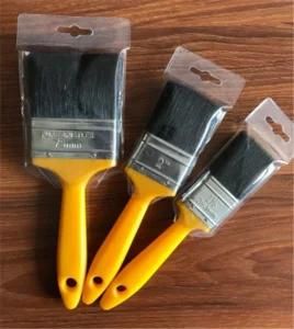 Plastic Handle Paint Brushes with Synthetic and Pure Bristle Mix