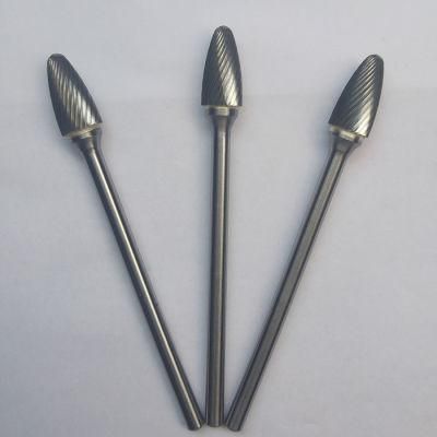H type Long Shank Tungsten Carbide Burrs with Standard Size