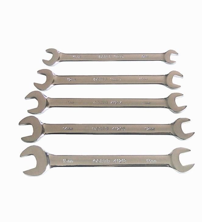 Double Open End Chrome Plated Wrench Ratchet Spanner Combination Spanner
