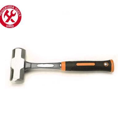 Sledge Hammer One Piece Drop Forged Carbon Steel TPR Handle
