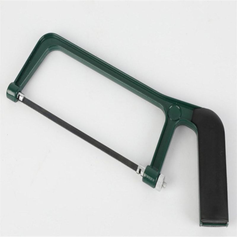 6"Mini Hand Hacksaw Frame with Iron with Plastic Handle