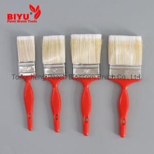 Iran Hot Sale 999 Red Plastic Handle Yellow and White Pet Filament Paint Brush