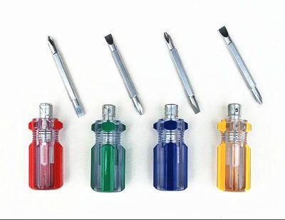 Hand Tools Transparent Handle Cross/Phillips Head Screwdriver Set